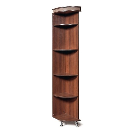 Полка угловая правая Орфей-11 КМК 0364.6, орех